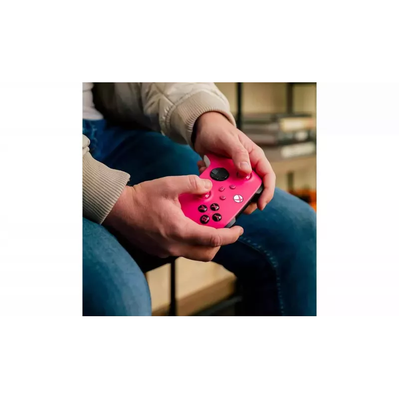 Microsoft Xbox Wireless Controller pinkki, valkoinen Bluetooth-peliohjain analoginen / digitaalinen Xbox Series S, Android, Xbox Series X, iOS, PC
