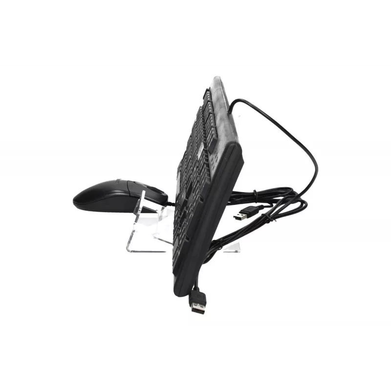 A4Tech KM-72620D - näppäimistö-hiiri-sarja - USB - US - musta