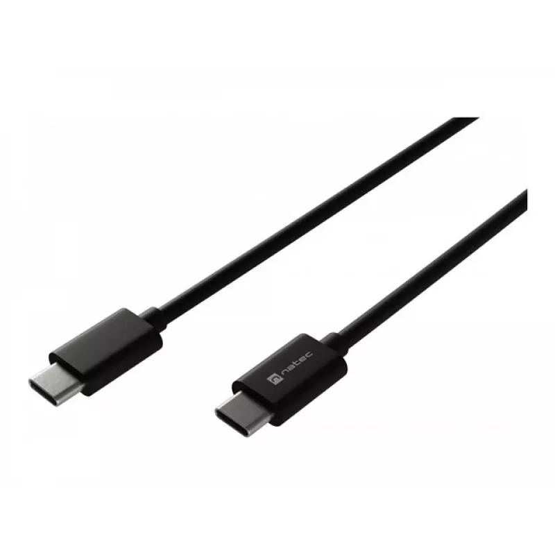 USB-C–USB-C-kaapeli NATEC NKA-2146, 1 m, musta