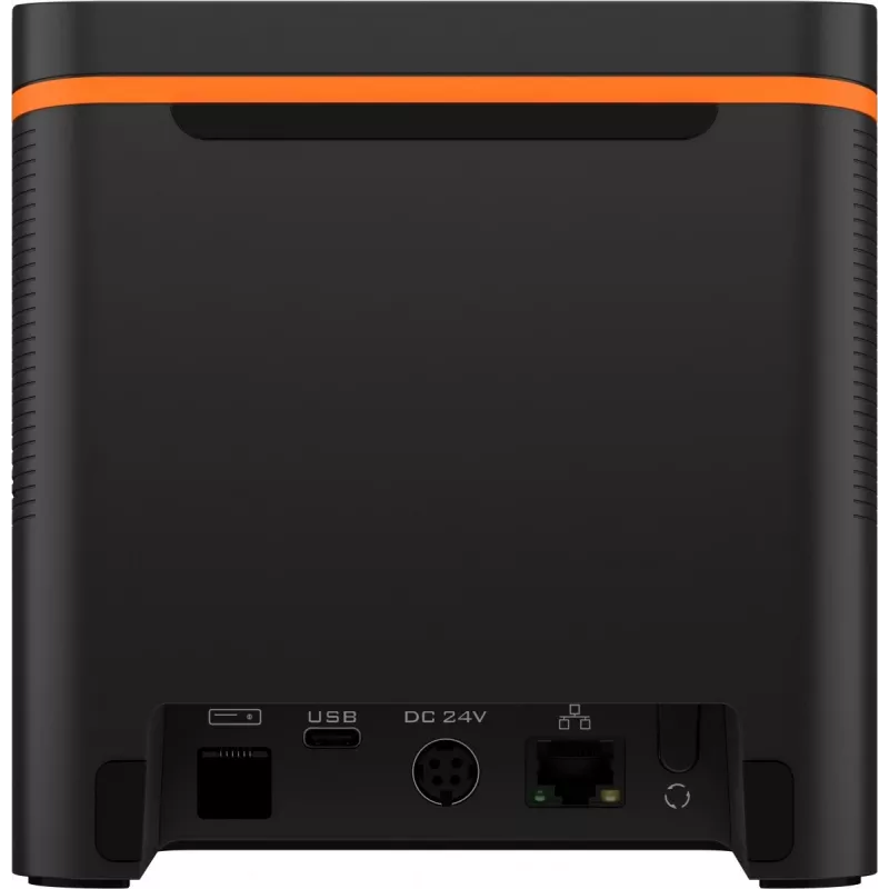 SUNMI C04020020 80 mm Kitchen Cloud Printer kuittitulostin, lämpö, leikkuri, USB-C, Bluetooth, Ethernet, Wi-Fi, musta