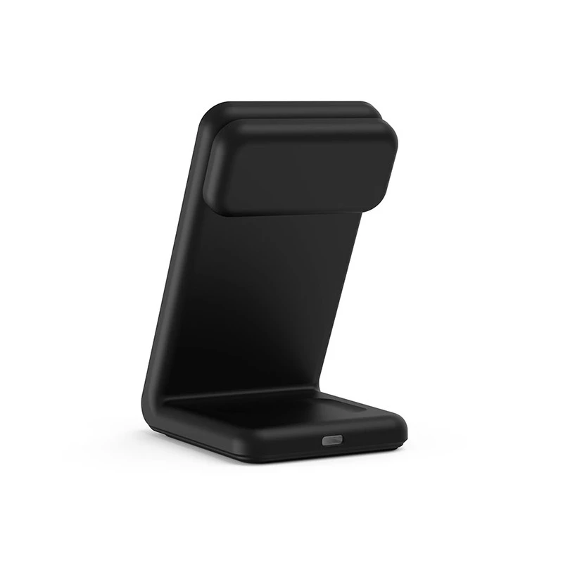 Sisälaturi Crong CRG-MSPS-BLK älykello musta Lightning USB langaton