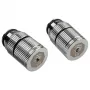Vedenpoisto G1/4 inch ulkokierre – BitsPower Touchaqua, 2 kpl:n pakkaus, hopea