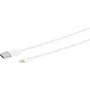 Lightning-kaapeli S/CONN 14-12047 4 m valkoinen USB-A-uros
