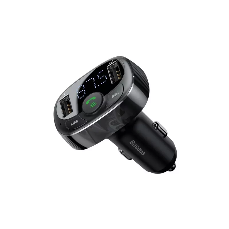 FM-lähetin Baseus SUP0004410 87,5–108 MHz Bluetooth USB musta