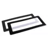 DEMCiflex DF0526 pölysuodatin 2x40 mm, neliö, musta/valkoinen