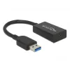 USB-kaapeli DeLOCK 65698 USB 3.2 Gen 2 0,15 m USB A USB C musta