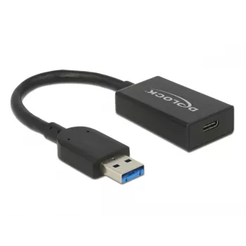 USB-kaapeli DeLOCK 65698 USB 3.2 Gen 2 0,15 m USB A USB C musta