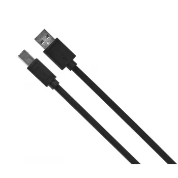 UNITEK Y-C421GBK USB-kaapeli 5 m USB 2.0 USB A USB B musta