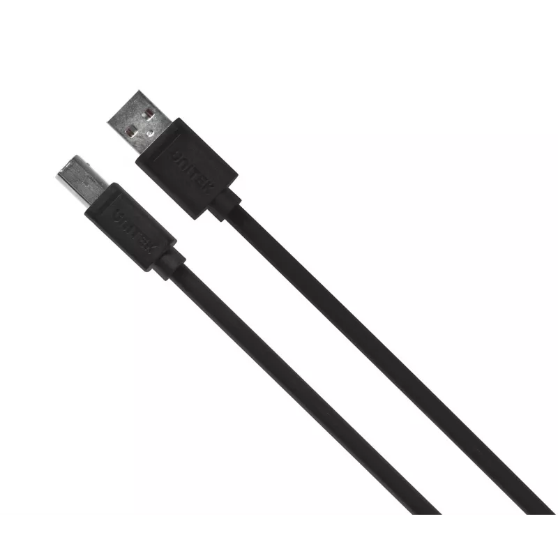 UNITEK Y-C421GBK USB-kaapeli 5 m USB 2.0 USB A USB B musta