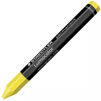 Pysyvä tussi Staedtler Lumocolor 236 keltainen