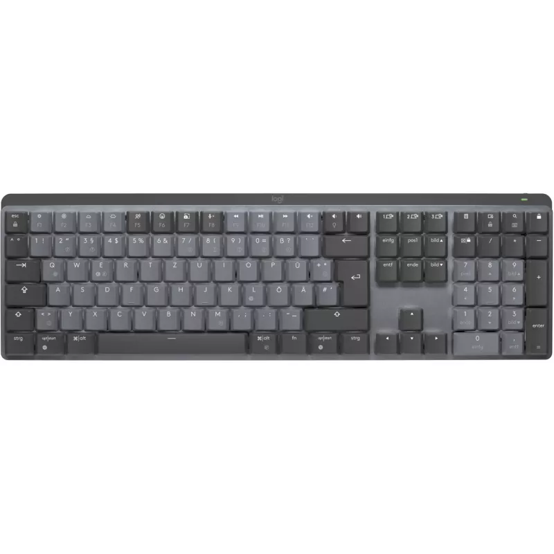 Logitech MX Mechanical langaton taustavalaistu näppäimistö täysikokoinen QWERTZ