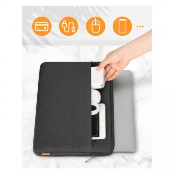 Sleeve-laukku Inateck LB01005 39,6 cm (15,6 tuuman) kannettaville tietokoneille, musta