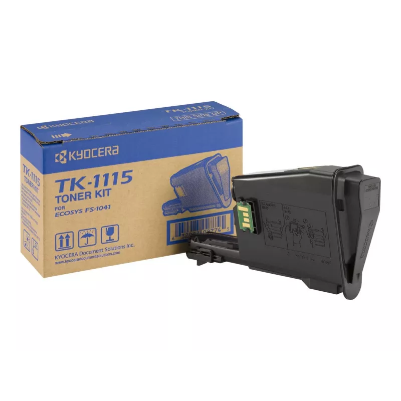 KYOCERA TK-1115 värikasetti 1 kpl alkuperäinen musta