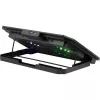 Kannettavan jäähdytysalusta DEFENDER NS-510, 2 tuuletinta, 2×USB-liitäntää ja RGB-valaistus