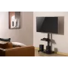 Gembird TVS-75S-02 TV-jalusta pyörillä, 37 - 75, musta