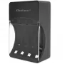 Akkulaturi QOLTEC 50653 Ni-MH AAA (R03) ja AA (R6) akuille, 220–240 V tulo, 1,2 V lähtö