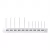 Unitek latausasema 10x USB 2.4A 60W valkoinen