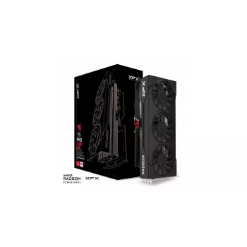Näytönohjain XFX Radeon RX 9060 XT 16GB GDDR6, 128-bit, PCIe 5.0, 3x tuuletin, 3 näyttöä, 290×124×49 mm