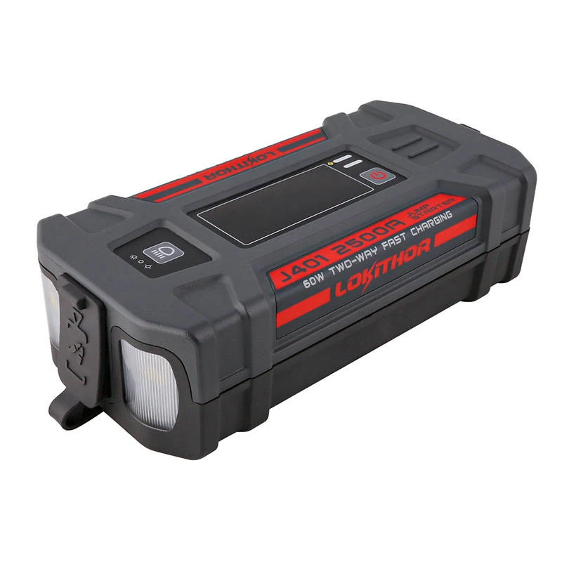 Auton käynnistysapu Lokithor J401 2500A, varavirtalähde 20000mAh