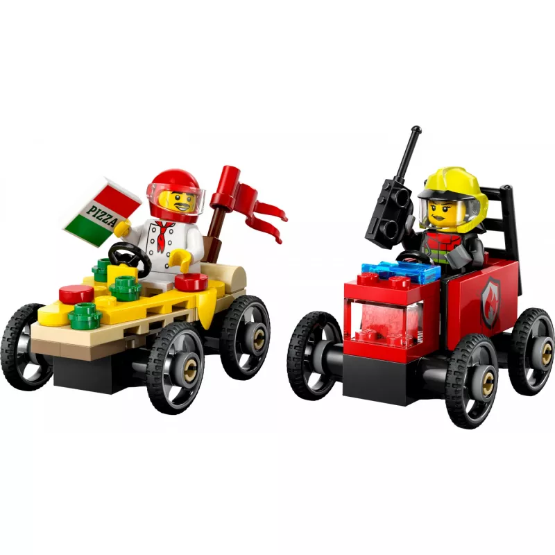 LEGO CITY 60458 pizza vs. paloauto