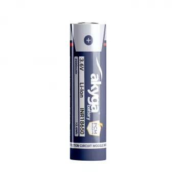 Akyga AKY2465 INR18650-35M-PCM Li-Ion-akku 18650 3,6 V 3500 mAh PCM-suojauksella