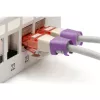 Värikoodausklipsi Digitus Color Clips patch-kaapeleille A-CC-VI PVC violetti