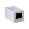 Lanberg AD-RJ45-RJ45-OU6 RJ45-jatkoliitin Cat.6 UTP, valkoinen