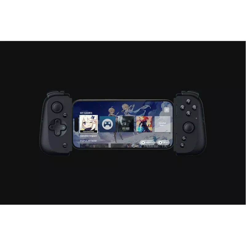 Peliohjain Razer KISHI V2 musta USB Android PC iOS