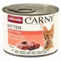 Märkäruoka kissoille animonda Carny Kitten nauta kalkkunalla 200 g – täysravinto pennuille, 80 % kosteus, 10,5 % proteiini