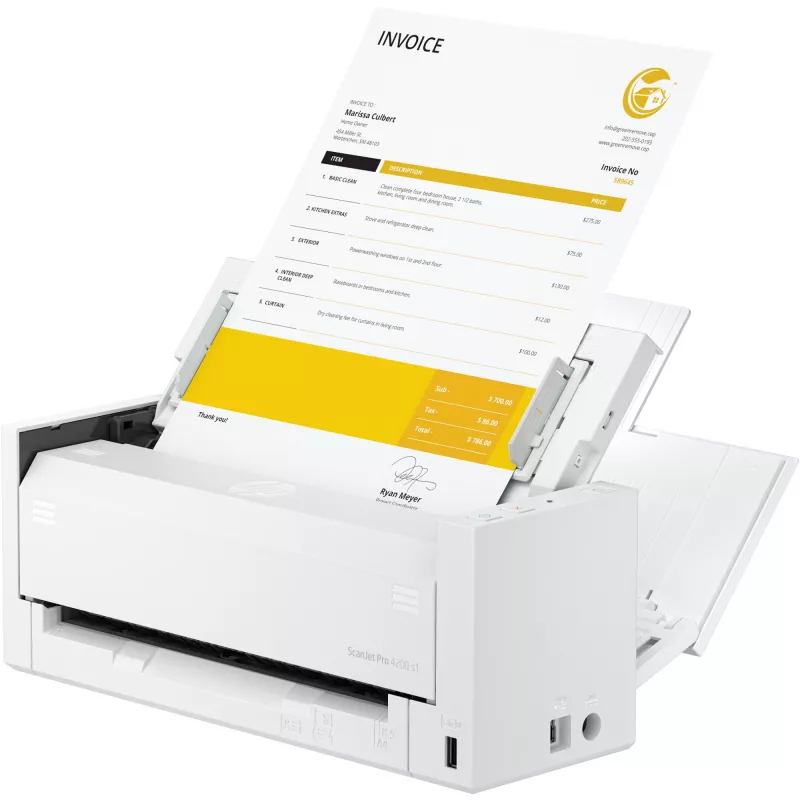 ADF-skanneri HP ScanJet Pro 4200 s1 600 x 600 DPI A4 sininen valkoinen