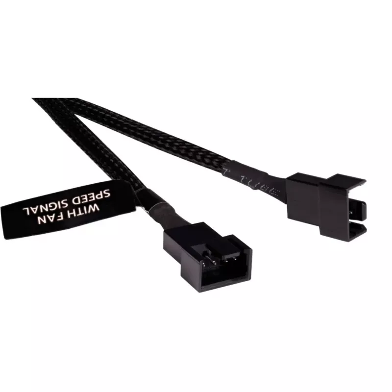Alphacool 18683 - RGB-jakokaapeli - muovi - musta - 4-napainen - 300 mm - 1 kpl