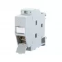 METZ CONNECT REGplus IP20 E-DAT -moduuli, CAT 6A -pistorasia TH35-kiskoon, harmaa