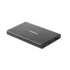 NATEC RHINO GO kotelo USB 3.0 2,5'' SATA HDD/SSD, musta alumiini