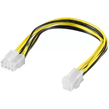 Wentronic Goobay sisäinen PC-virtakaapeli - 8-napainen pistoke > 4-napainen P4-liitin (51358)