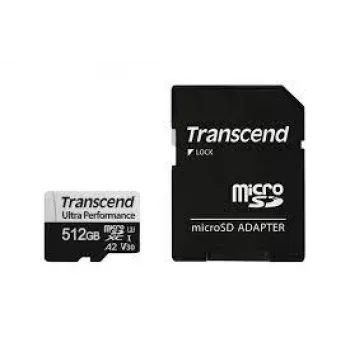 Muisti Micro SDXC 512GB W/A/TS512GUSD340S Transcend