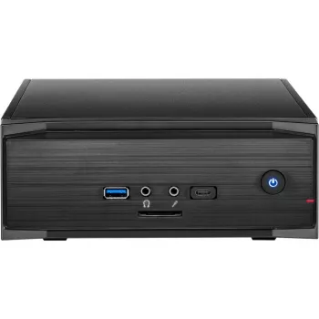 Inter-Tech MW-01 II kotelo Mini-ITX, USB 3.0 (Type-A+C) musta, kortinlukija (88881244)