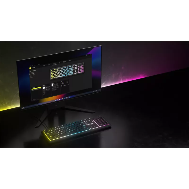 Corsair CH-9226D65-DE näppäimistö pelaaminen USB QWERTZ saksa harmaa