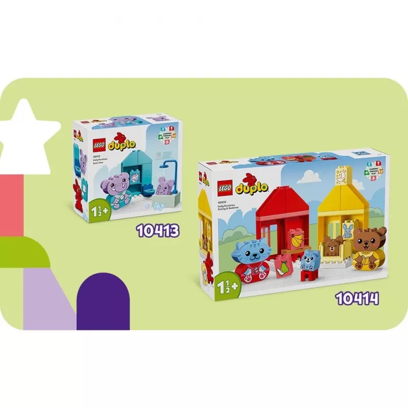 LEGO DUPLO ensimmäiset päivärytmit: ruokailu & nukkumaanmeno 10414