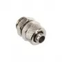Suora liitin G1/4 tuuma 10/8 mm - kiiltävä hopea