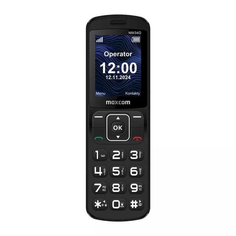 Matkapuhelin MAXCOM MM34D 4G, 6,0 inch näyttö