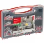 Meister-Box XL asuintila (vaaleanharmaa/punainen, 280-osainen)