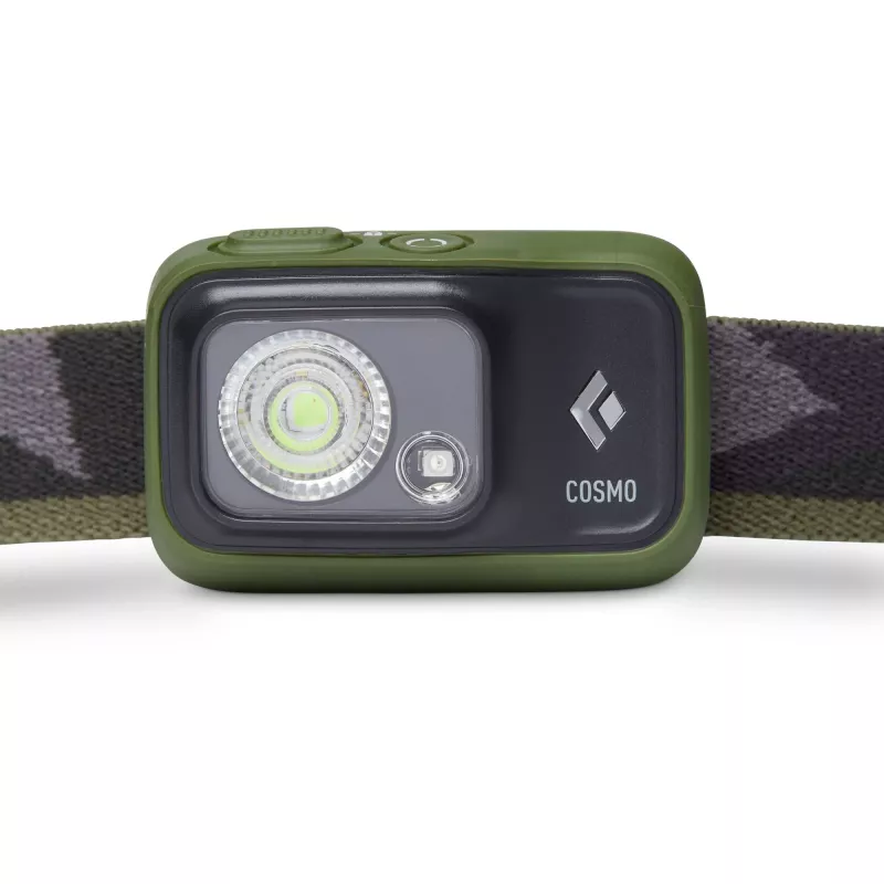 Otsalamppu Cosmo 350, LED-valo oliivinvihreä