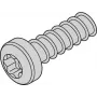 SCHROFF SCREW TORX 2.5X7.3 (100PCS) - telineen lisävaruste (24560157)