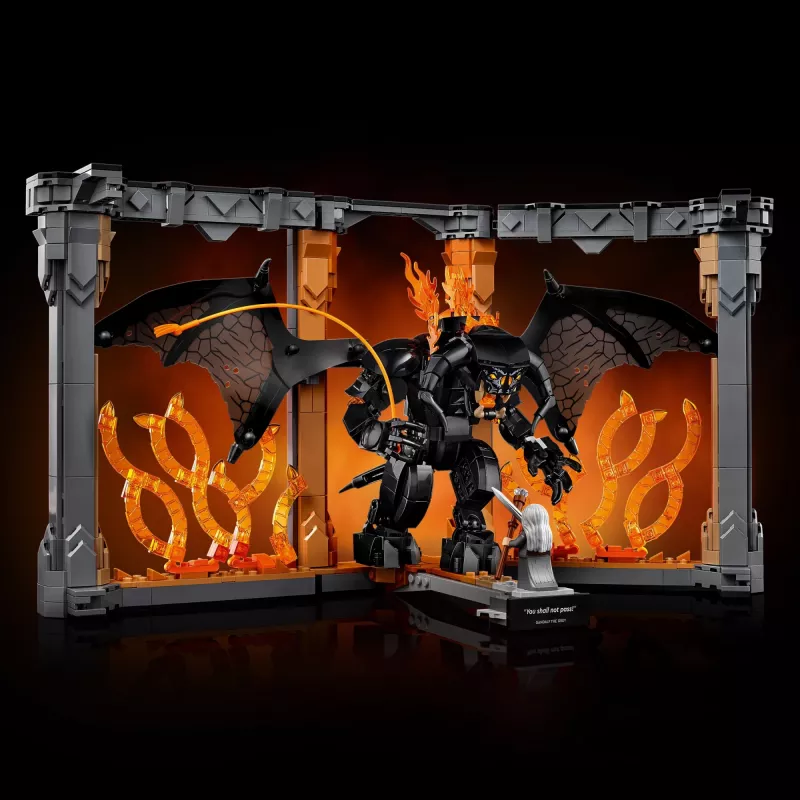 LEGO ICONS 10367 Taru sormusten herrasta: Balrog-kirjanurkkaus