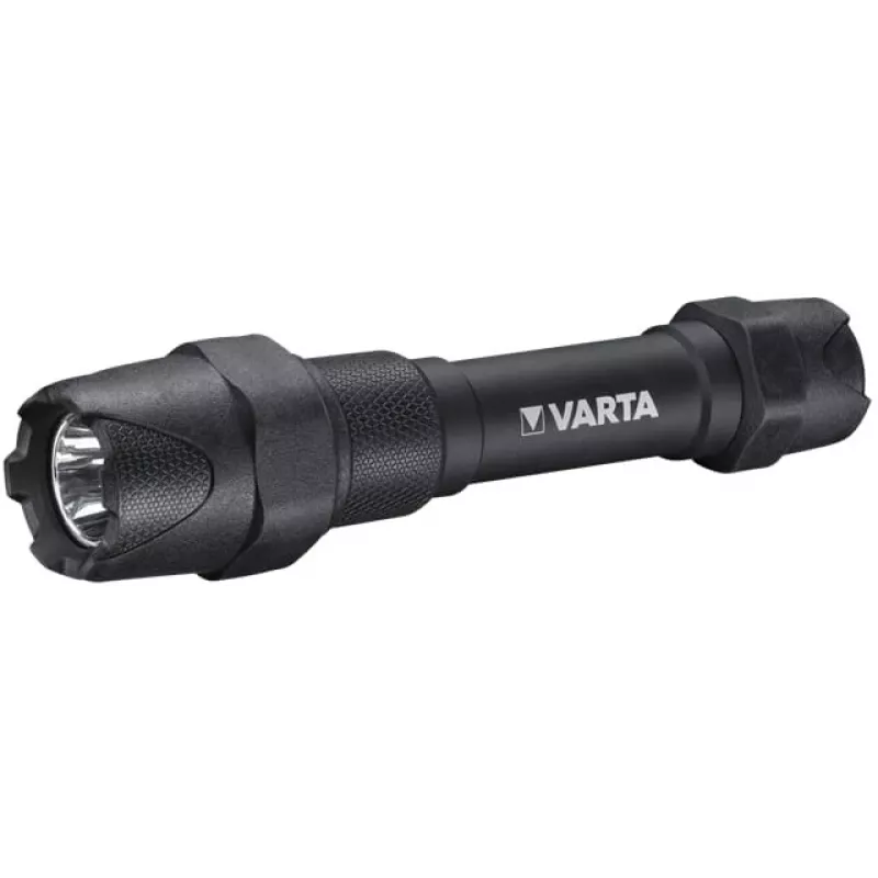 Varta Indestructible F20 Pro - taskulamppu - musta - alumiini - 9 m - IP67 - LED