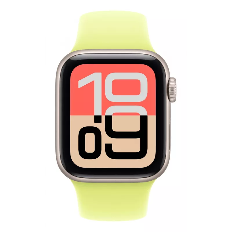 Apple MFFT4ZM/A älykellojen lisäosat ranneke keltainen fluoroelastomeeri