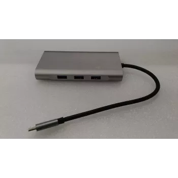 Telakointiasema RAIDSONIC IB-DK4040-CPD USB Type-C kahdella videoliitännällä