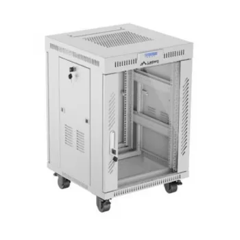 Lanberg FF01-6615-12SL rackkaappi 15U vapaasti seisova rack harmaa