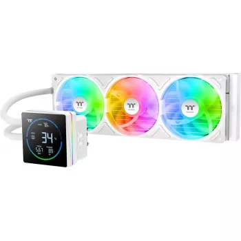Nestemäinen CPU-jäähdytin THERMALTAKE TH360-S V3 ARGB Sync AIO Snow Edition, 360 mm, ARGB, All-in-One