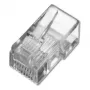Modulaariset RJ45 Cat5e -liittimet DIGITUS DN-MO-8-8-SR suojaamaton, 100 kpl